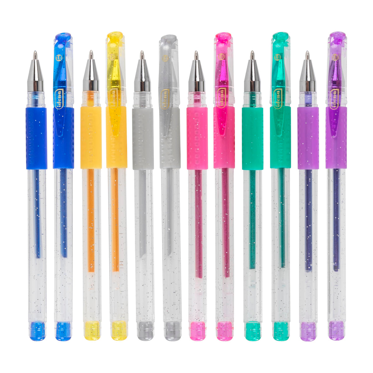 IDENA 512080 Gel Glitter Pen Set of 6