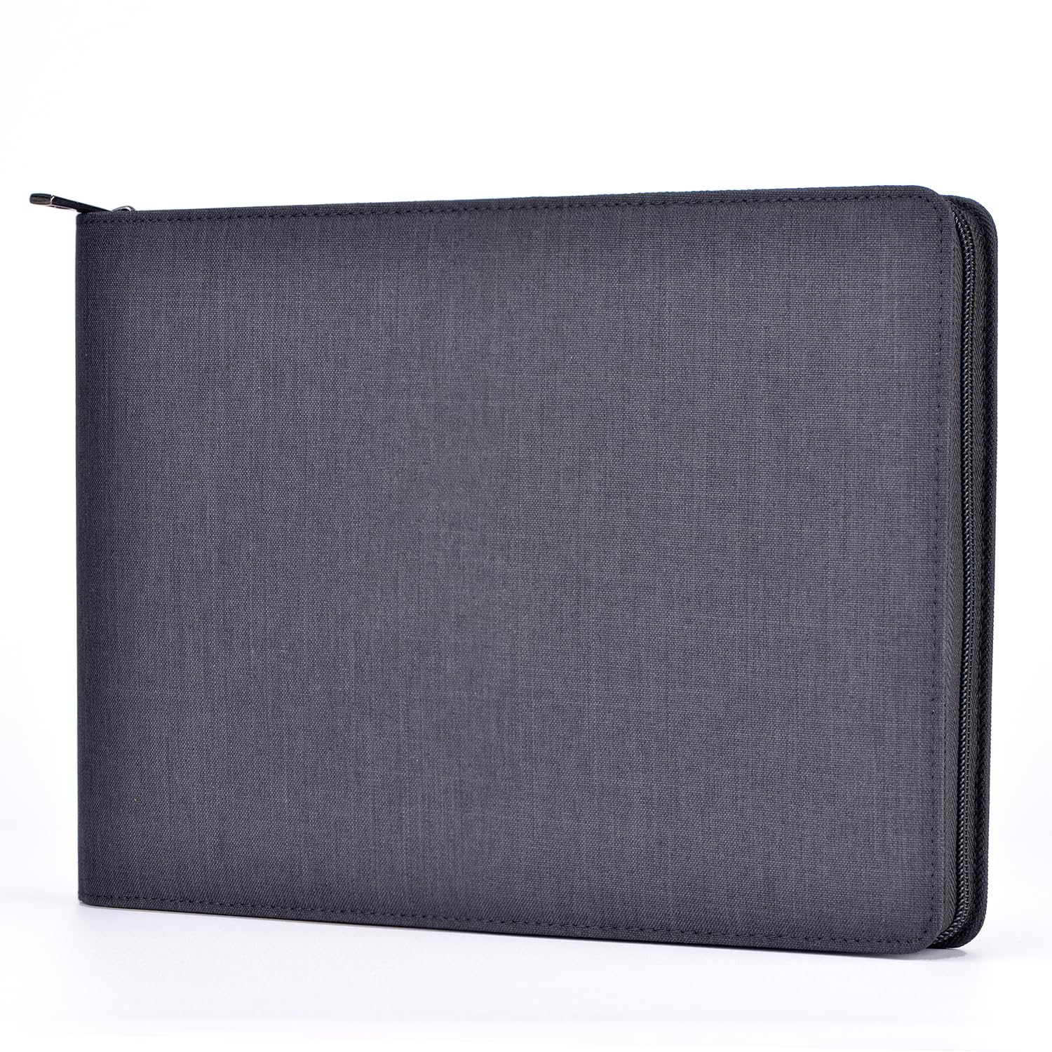 Asvine 24 Fountain Pen Case Black Organizer Bag - Premium Waterproof Canvas Pen Display Holder