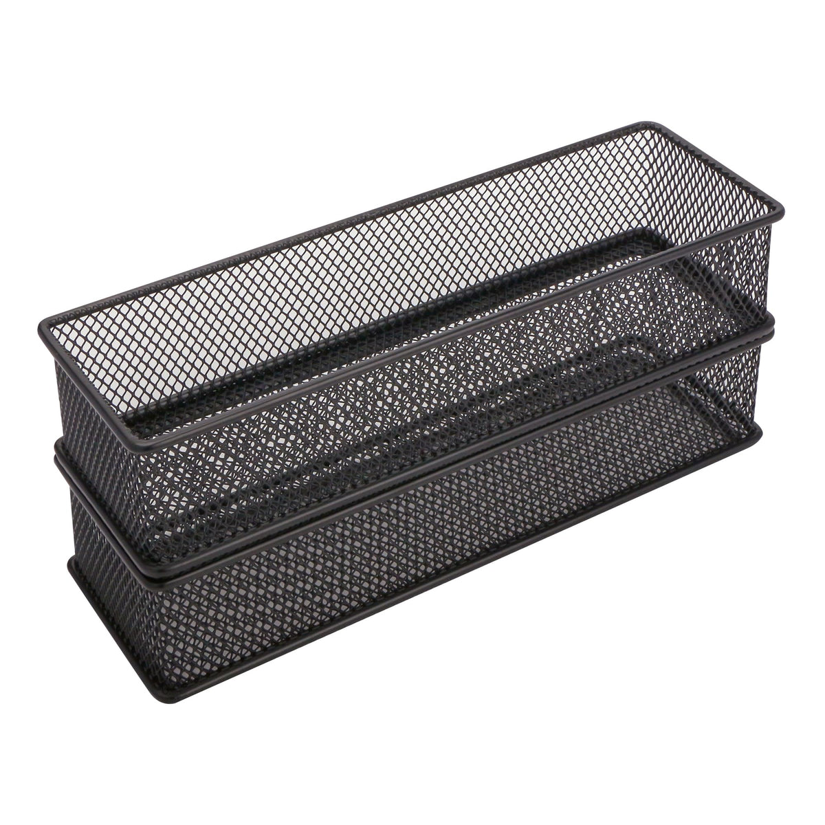 Annova Mesh Stackable Drawer Cabinet and Shelf Organizer Bins Storage Basket School Office Supply