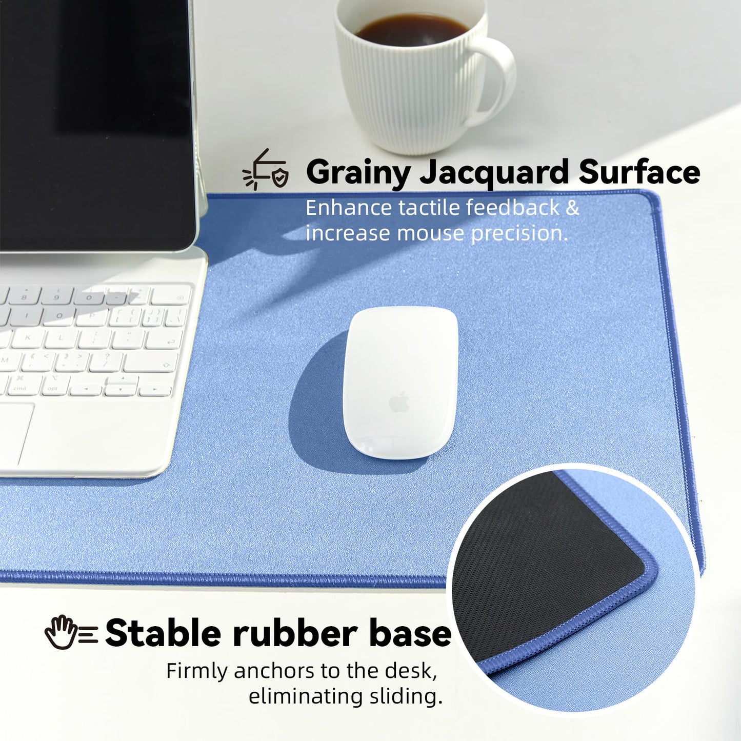 Reniteco Waterproof Large Office & Gaming Mouse Pad, 31.5" x 11.8" x 0.12"