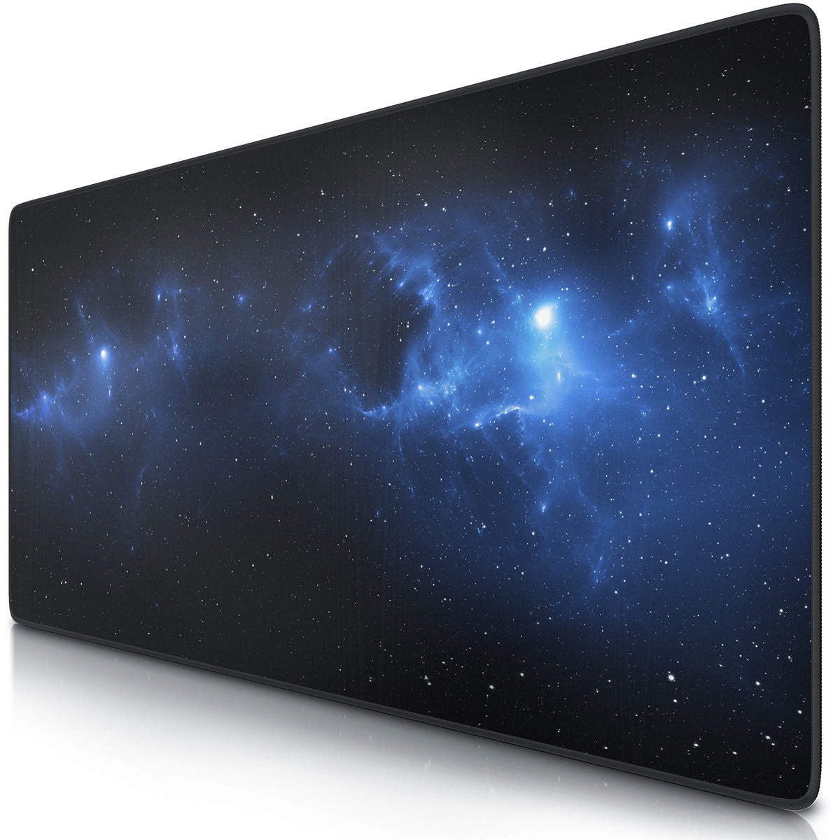CSL - XXL Gaming Mouse Pad - Stars Design - 35 x 16 inches - extra large office mouse mat - finely