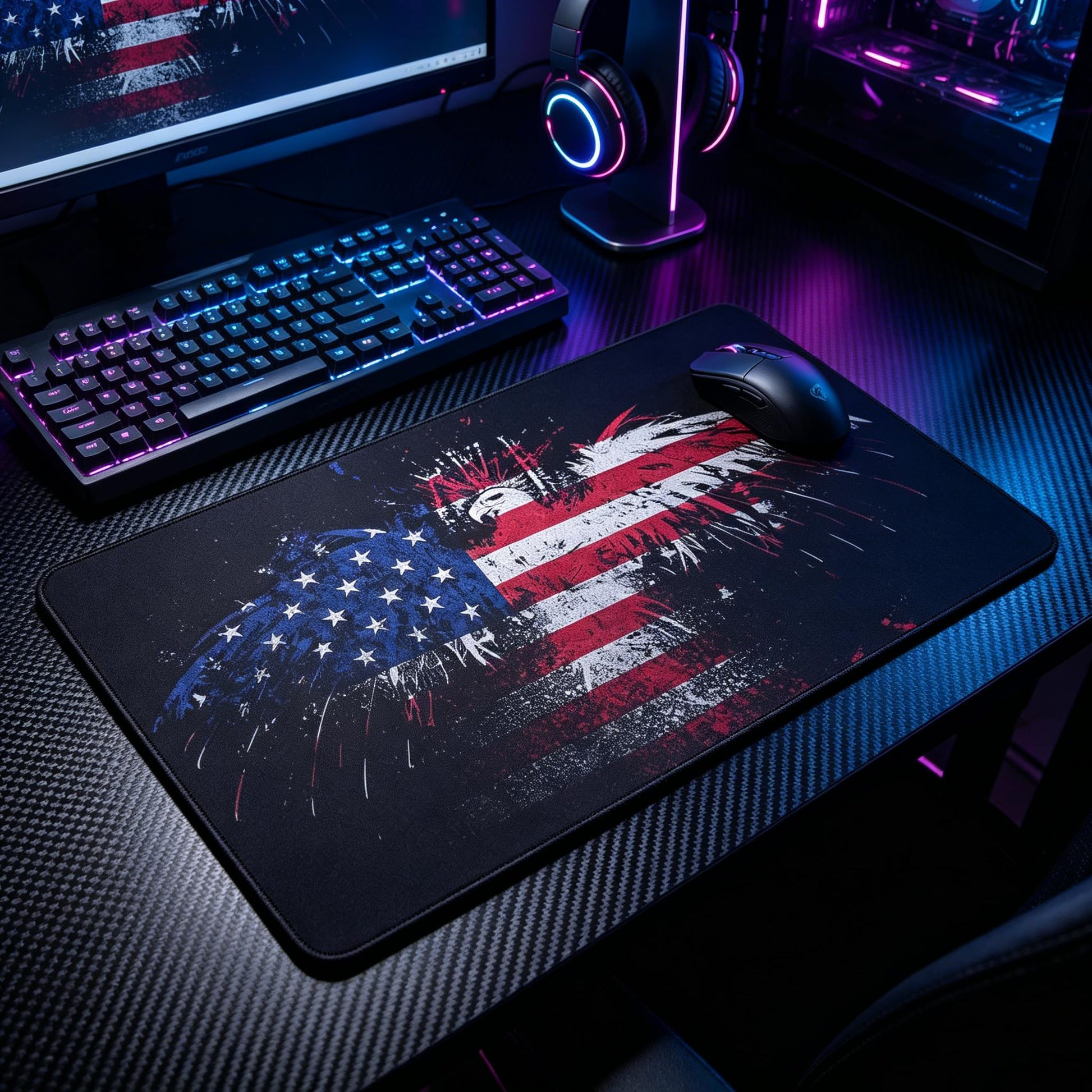 RTGGSEL 31.5x11.8 Inch Non-Slip Long Extended Large Gaming Mouse Pad with Stitched Edges XL Laptops