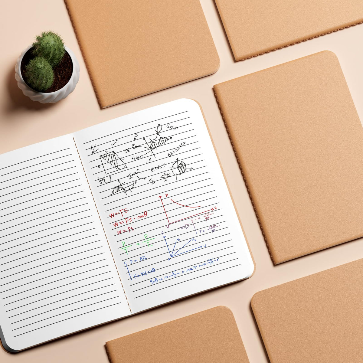 12 Pack Notebook Journals for Travelers, Students and Office, Writing Diary Subject Notebooks