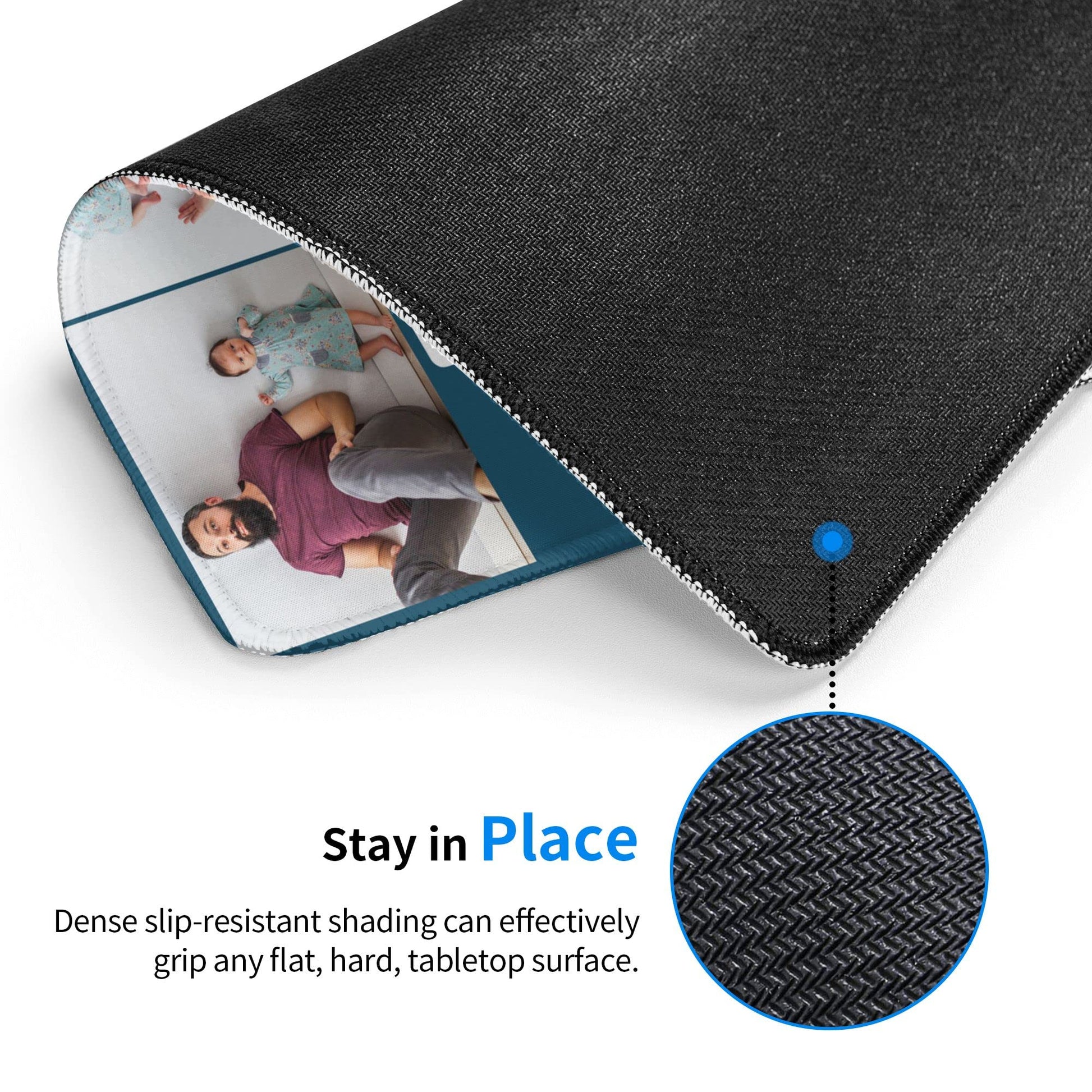 Custom Mouse Pad Personalized Photo Moues Pad with Your Image/Text for Office Gaming Computer Desk