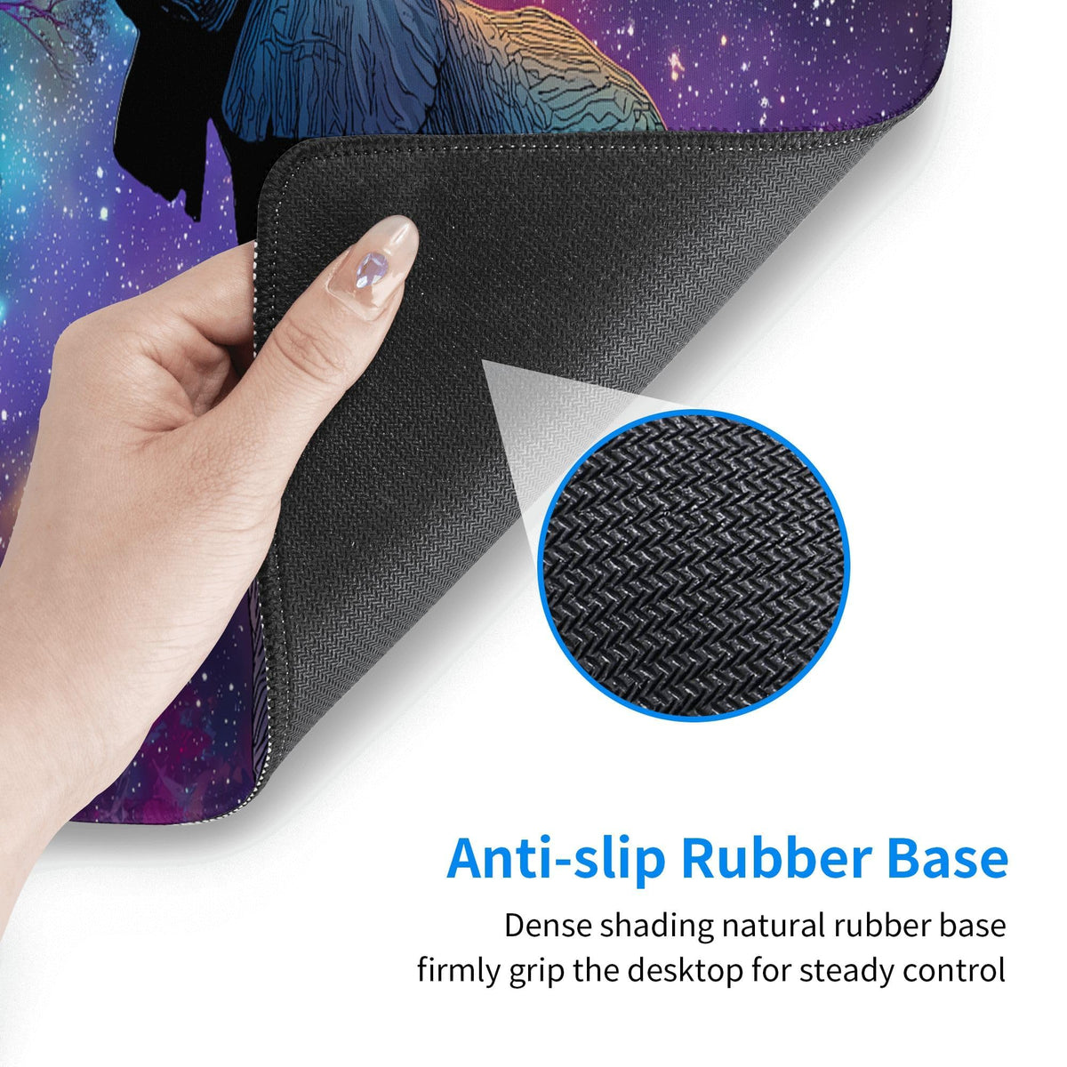 Elephant Mouse Pad Extended Large Gaming Mouse Pad XL Stitched Edges for Gamer Home Office 31.5 X