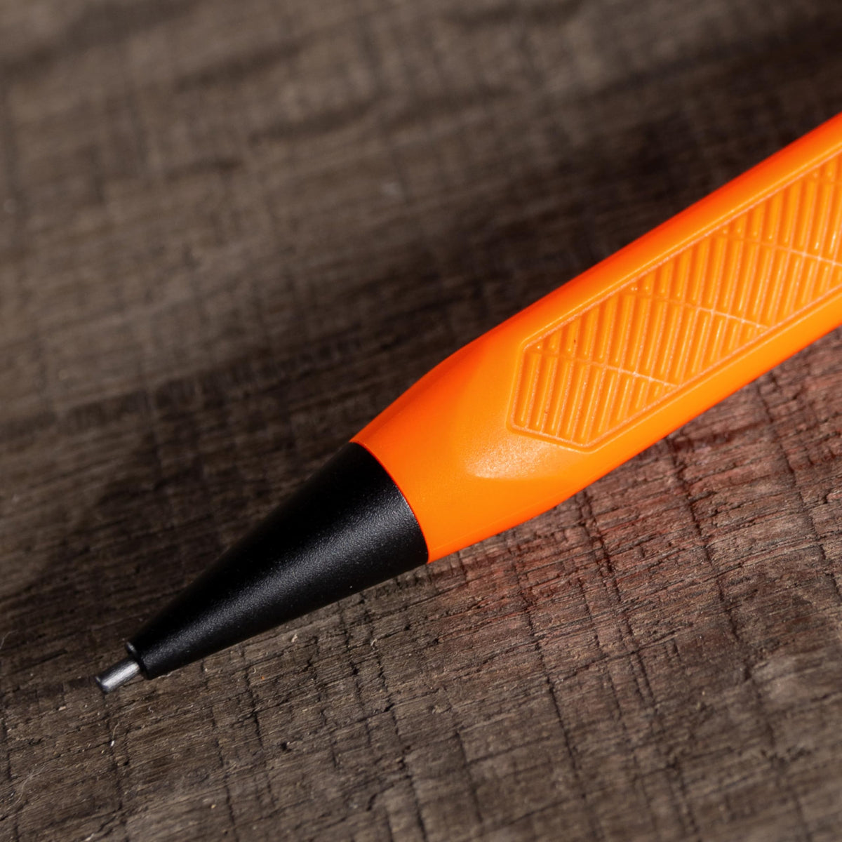 Rite in the Rain Weatherproof Mechanical Pencil, Orange Barrel, 1.3mm Dark Lead, 12 lead refills