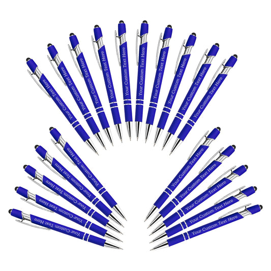 Xiuyours Personalized Custom Pens Bulk Free Engraving with Name Message Customized Ballpoint Pens