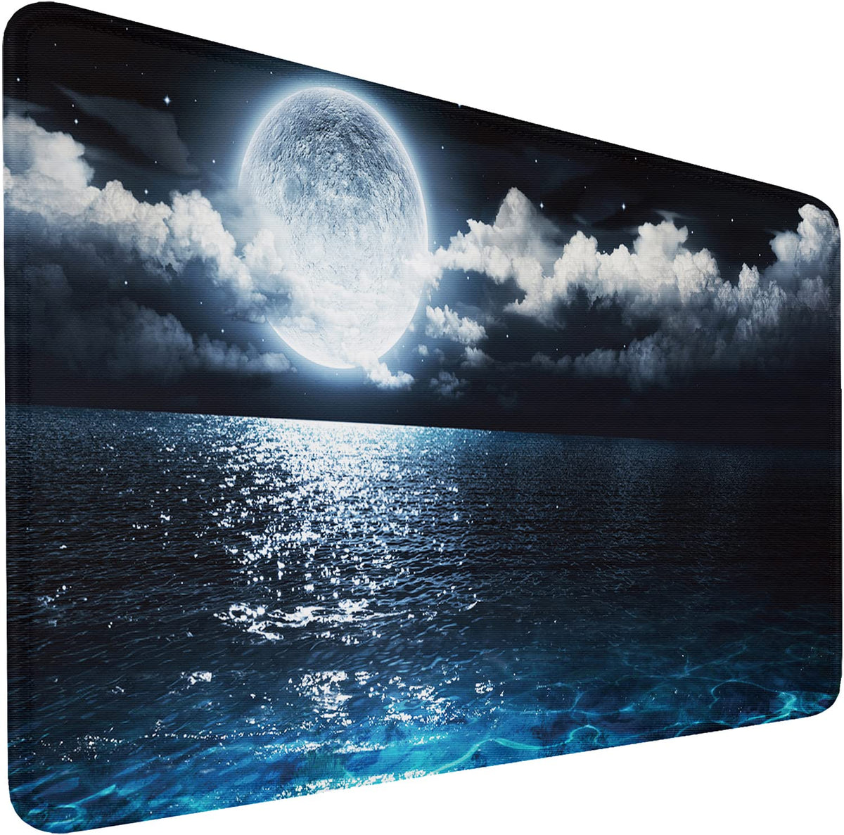 Naukay Large Mouse Pad, 31.5x15.7 inch Large Extended Computer Keyboard Mouse Mat, Water Resist