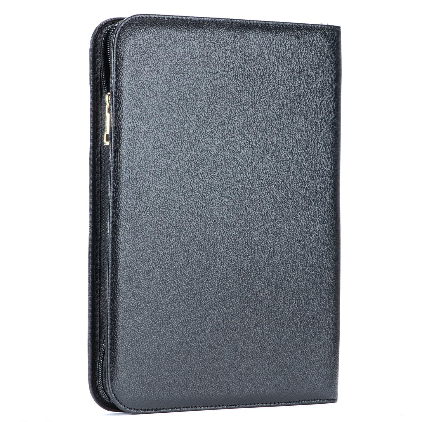 Lanxivi Large Capacity Fountain Pen Case PU Leather Black Color 48 Slots pen pouch bag