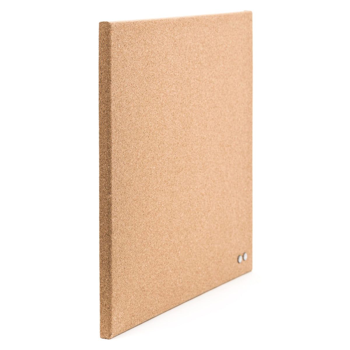 U Brands Cork Bulletin Board, Frameless, 14” x 14” Tile, 1 Count, Natural