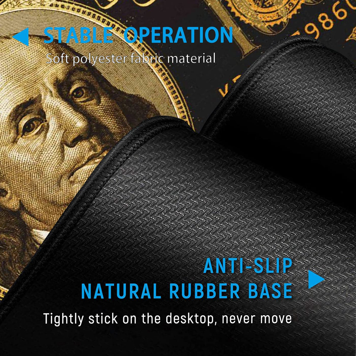 Gaming Mouse Pad and Keyboard Wrist Rest, Large Extended Mouse Pad 31.5X 11.8,Ergonomic Memory Foam