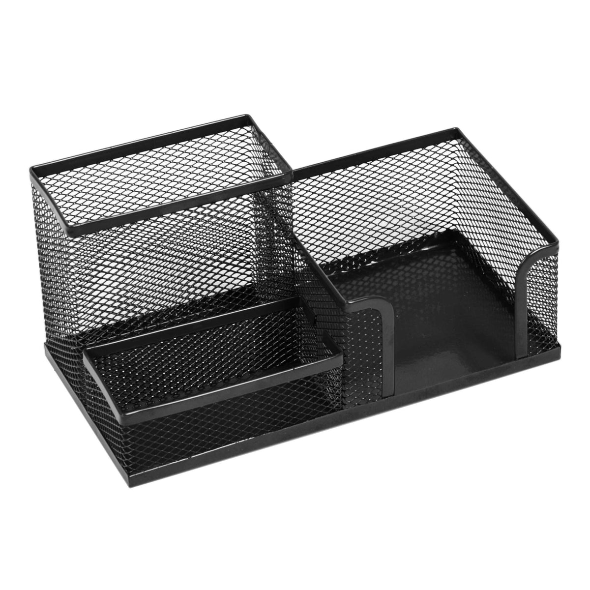 Leviatan Desk Organizer | Metal Desk Organizer | Office Pen Holder | Desk Organizer with Mesh Note