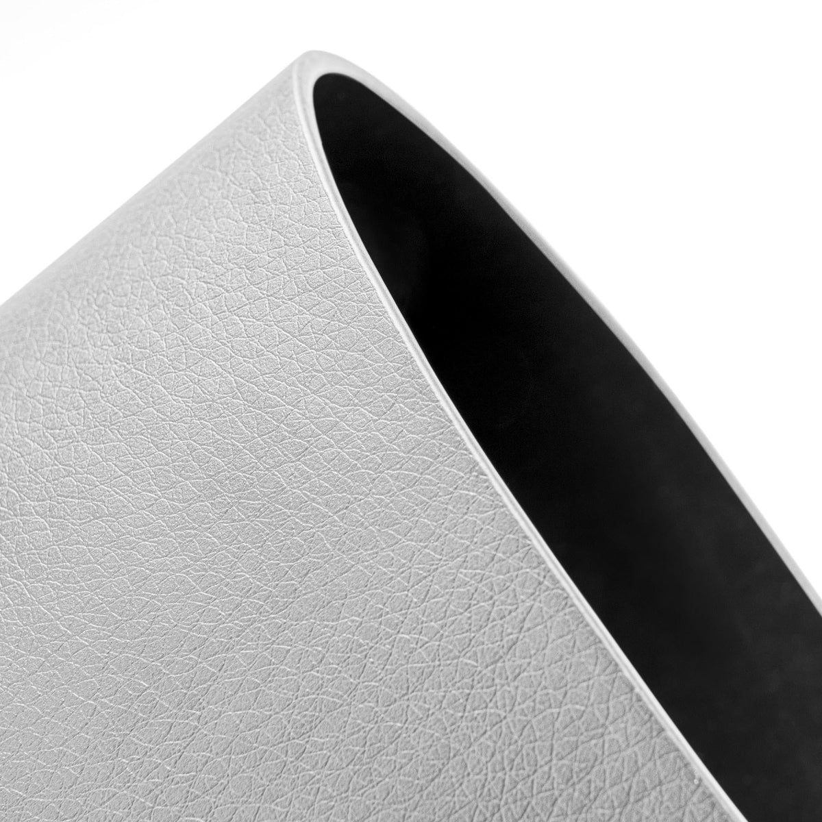 Nekmit Leather Desk Blotter Pad 36 x 20 Inches, Flat, Non-Slip, Waterproof, Gray