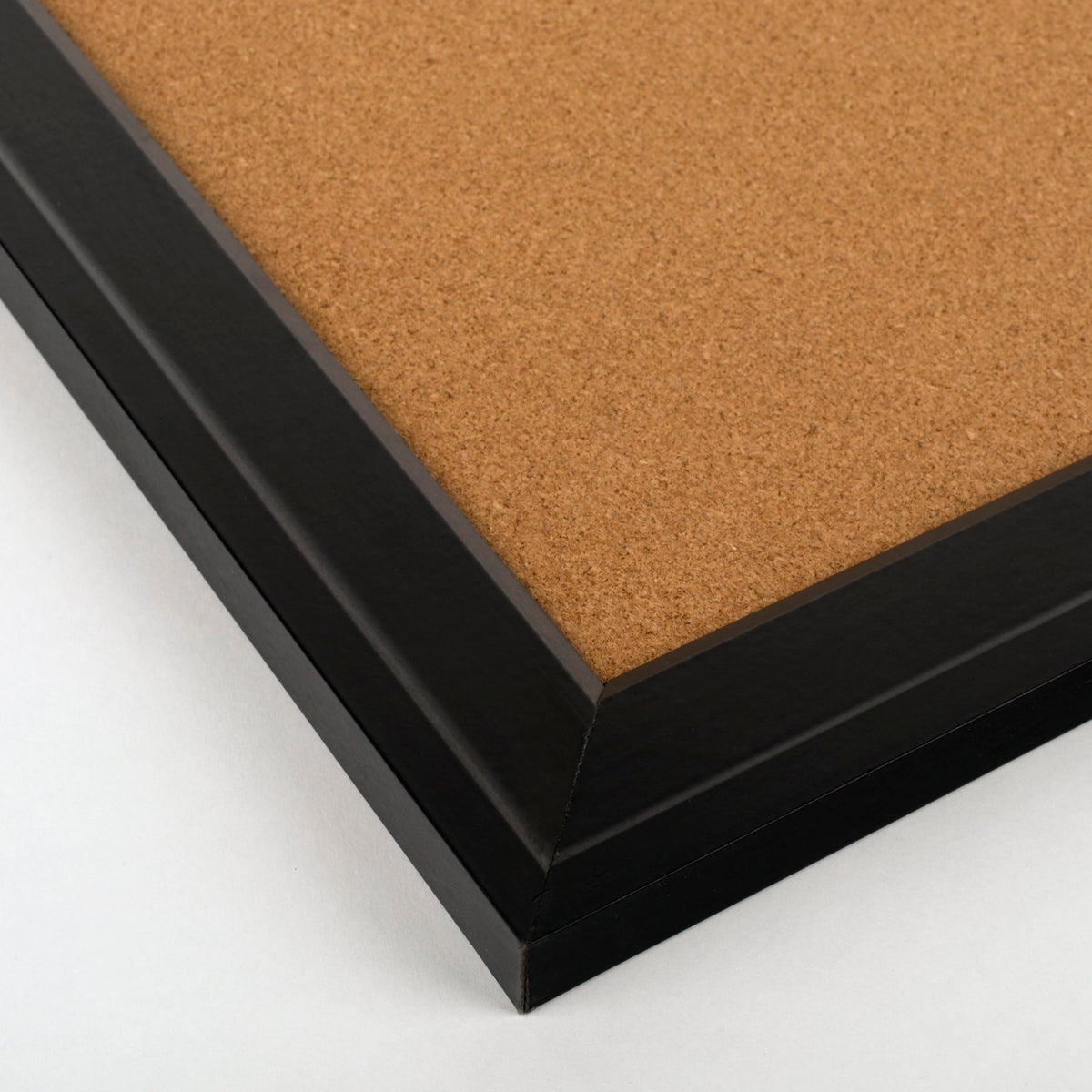 Quartet Cork Board Bulletin Board, 17" x 23", Framed Corkboard, Black Frame, Decorative Hanging Pin