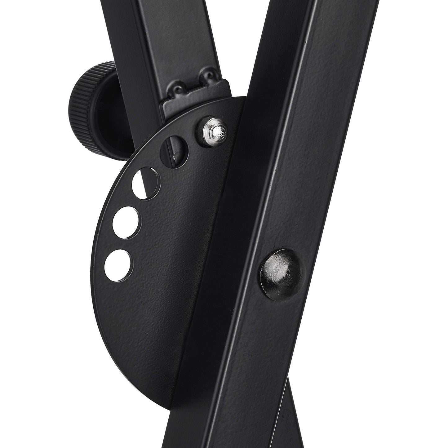 Amazon Basics Keyboard and Piano Stand, Adjustable Height, Portable Single-X-Shape, Stable Steel