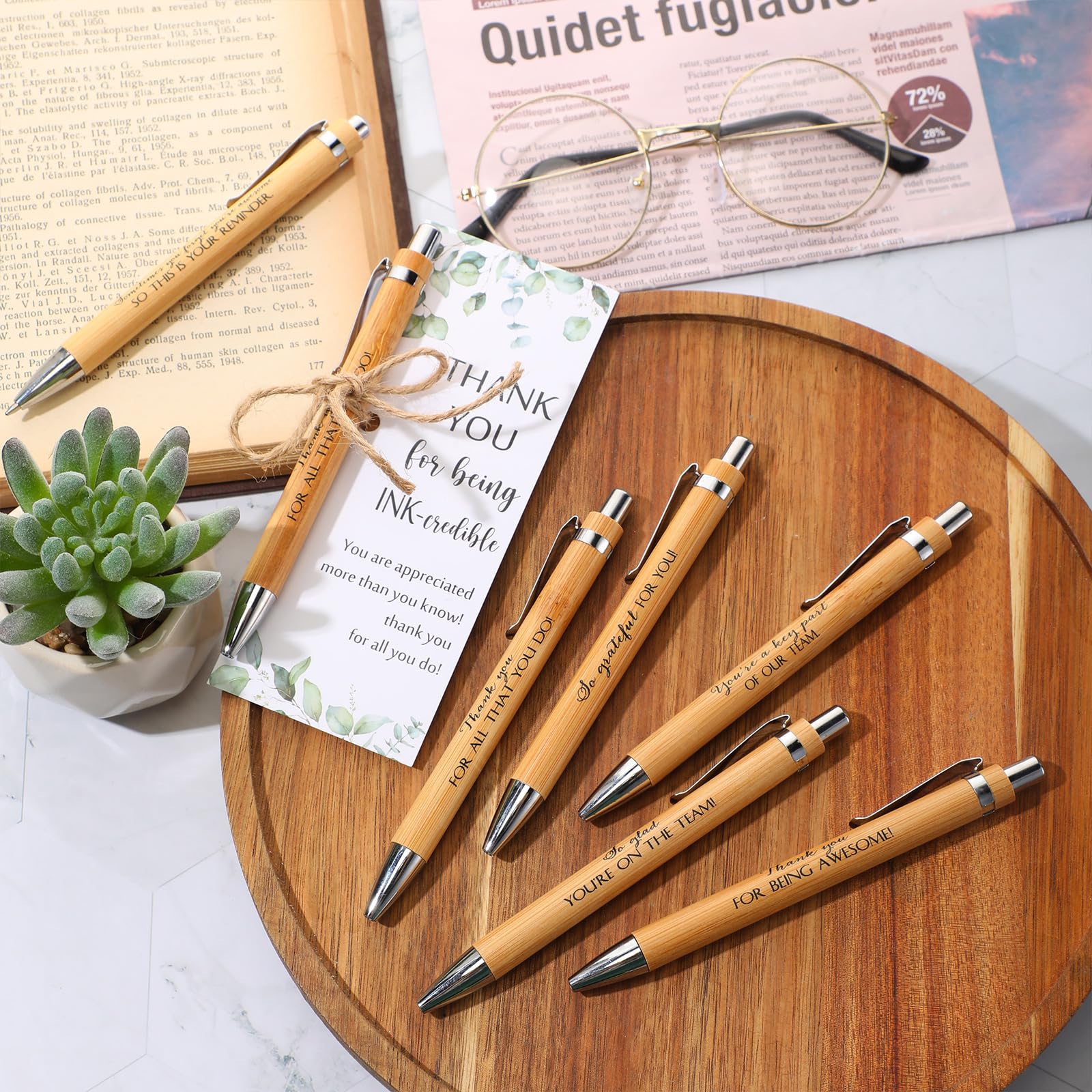 Fulmoon 120 Set Employee Appreciation Gift Bulk Coworker Teacher