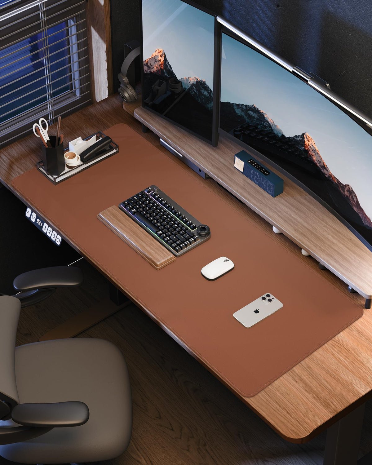 Extra Large Desk Mat - 63"x 17" Non-Slip Desk Pad for Office and Home - Ideal for Large Mouse Pad