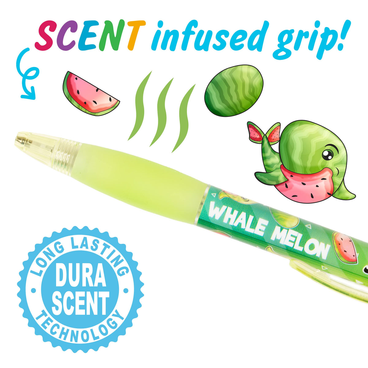 Mechanical Smencils (2 Pack) - Patented Gourmet Scented Mechanical Pencils, 8 Count, Medium Point