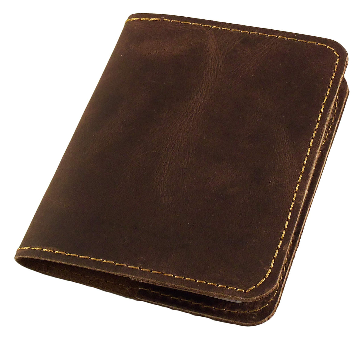Rustic Ridge Leather Refillable Leather Pocket Notebook - Mini Composition Cover - Fits Standard
