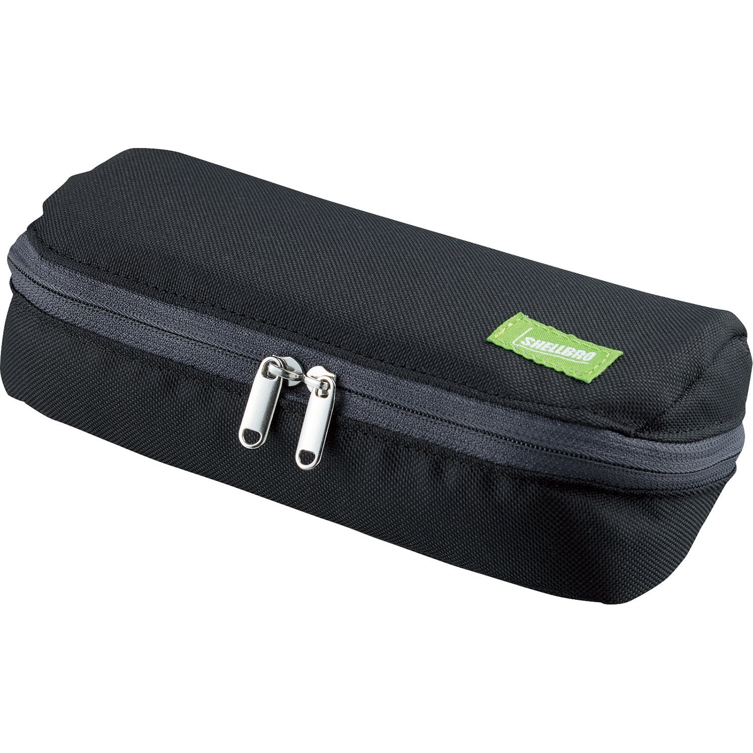 KOKUYO Pen Case, Shellbro (Black X Orange)