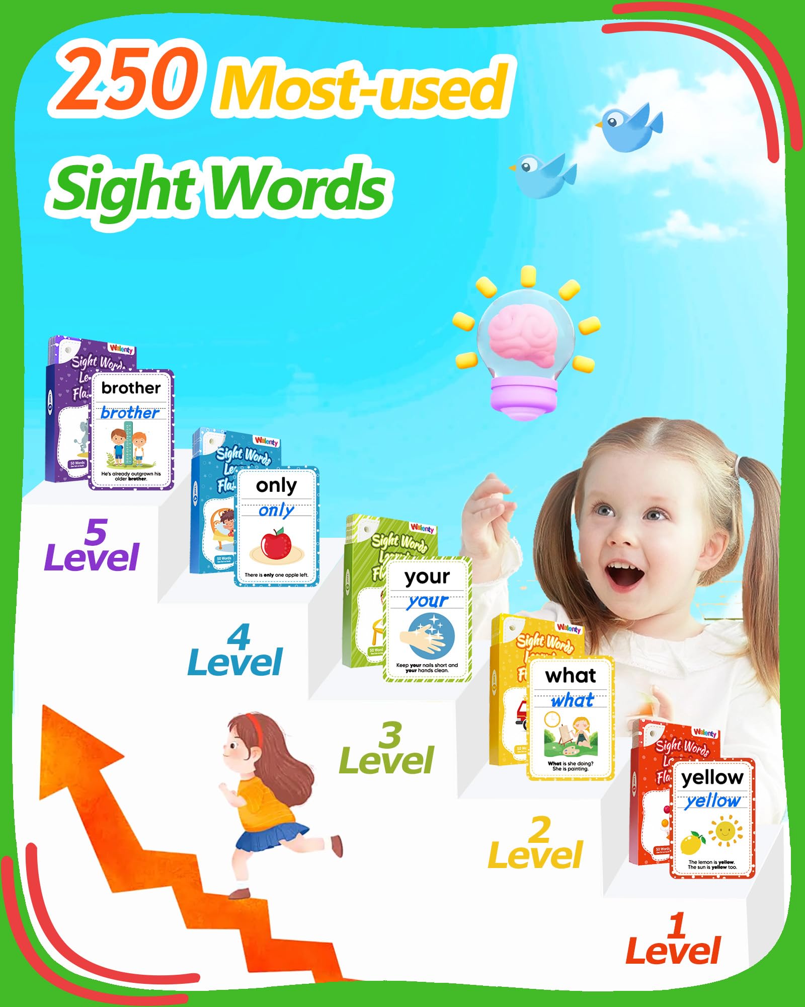 Sight Words Flash Cards Kindergarten, Kindergarten 1st Grade Workbooks