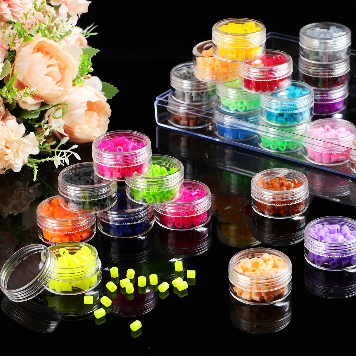 Blulu Bead Container Lidded Small Box