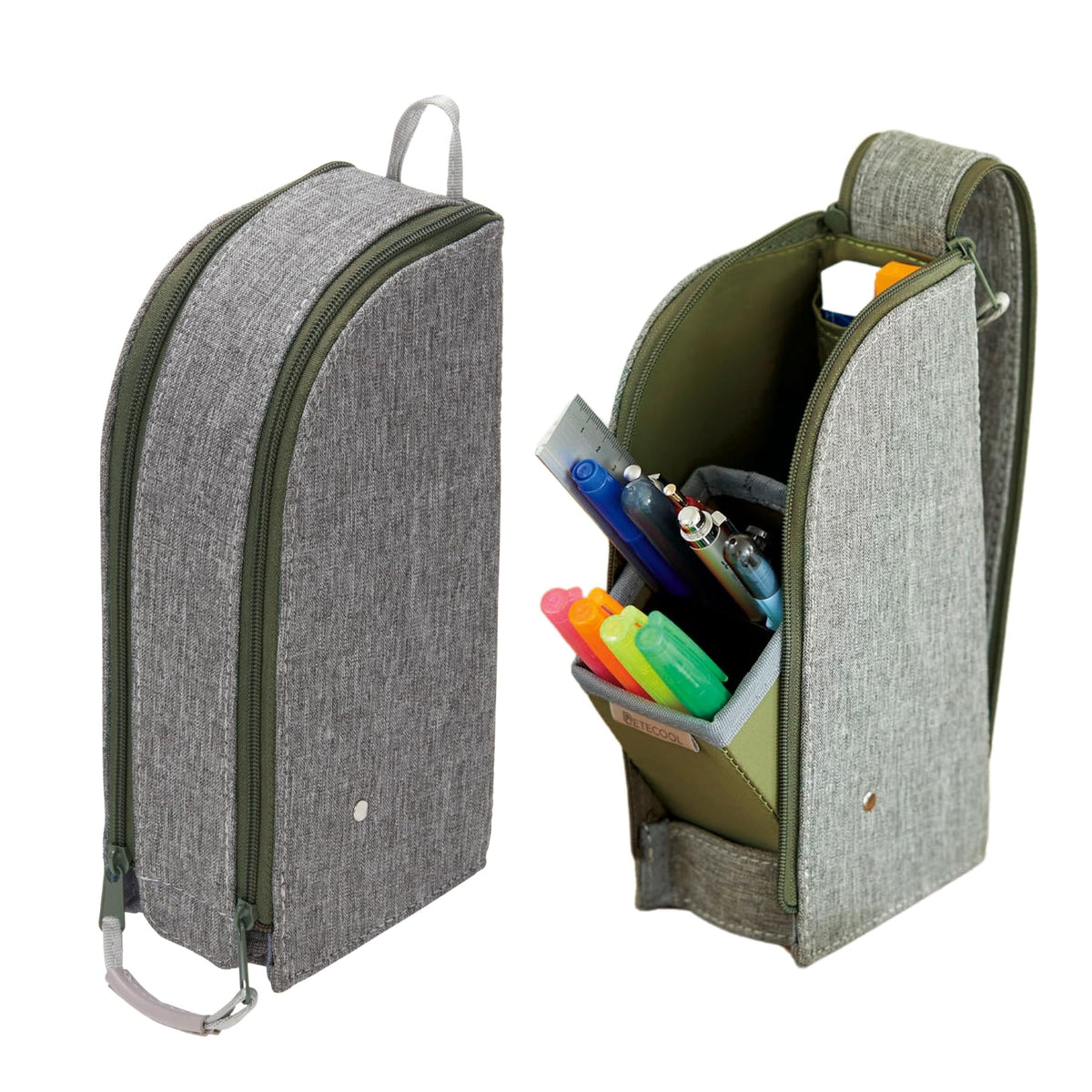 Raymei Fujii Detecure FY FY379N Pen Case, Gray