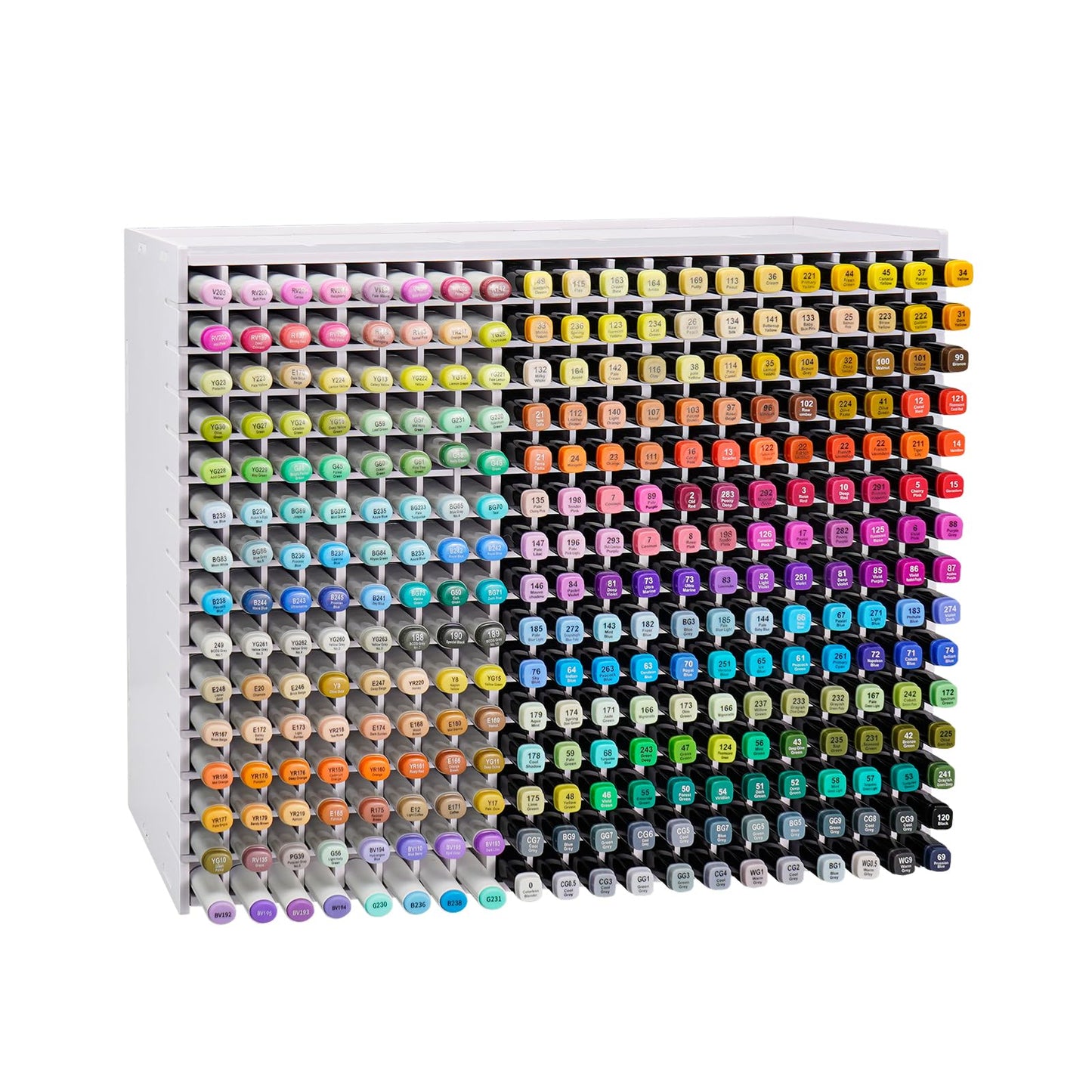SANFURNEY Art Marker Storage Rack for 300 Markers