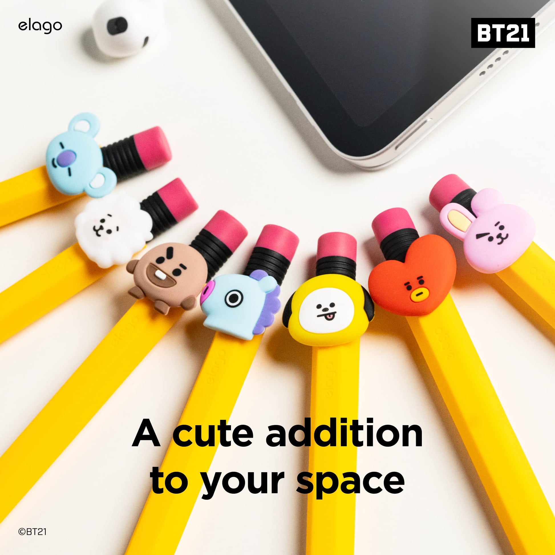elago l BT21 for Apple Pencil Pro & 2nd Gen