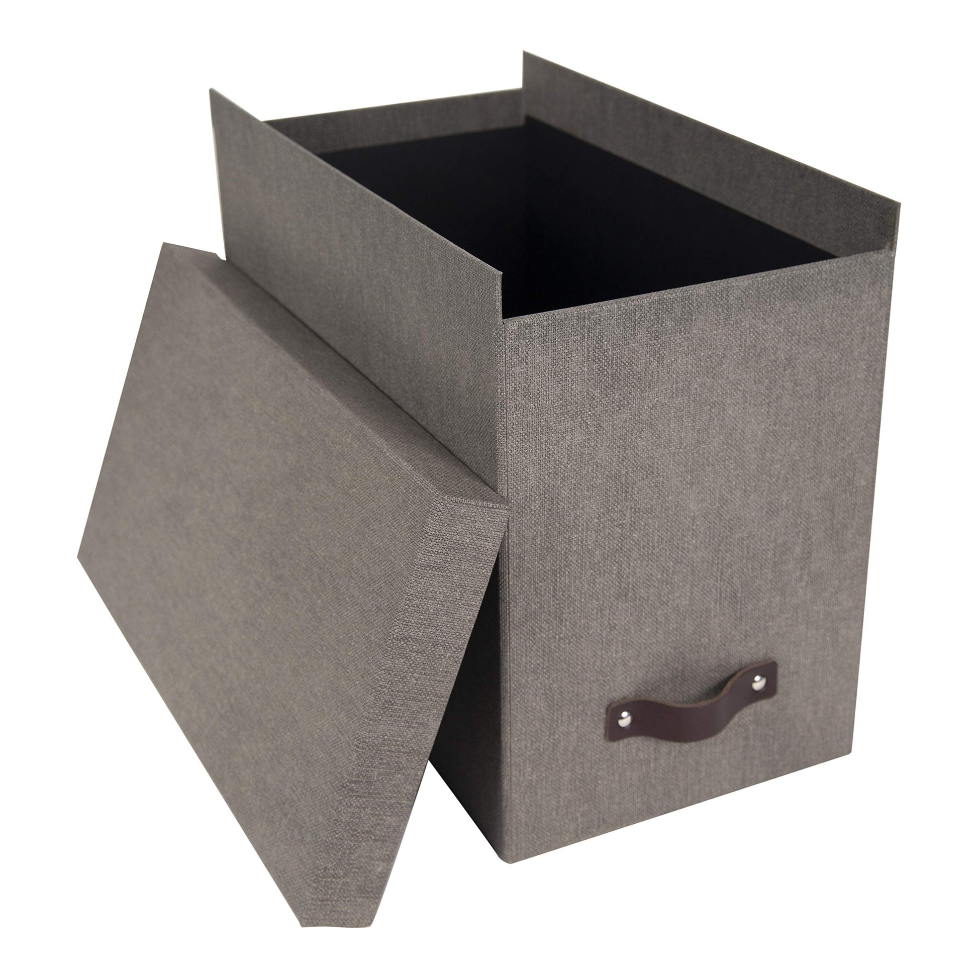 Bigso John Desktop File Box - Storage Solution and Document Organizer for Important Paperwork