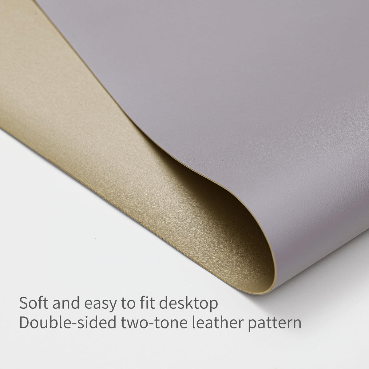 RENMTURE Double-Sided Two-Tone Faux Leather Desk mat Desktop Organization and Accessories Home and
