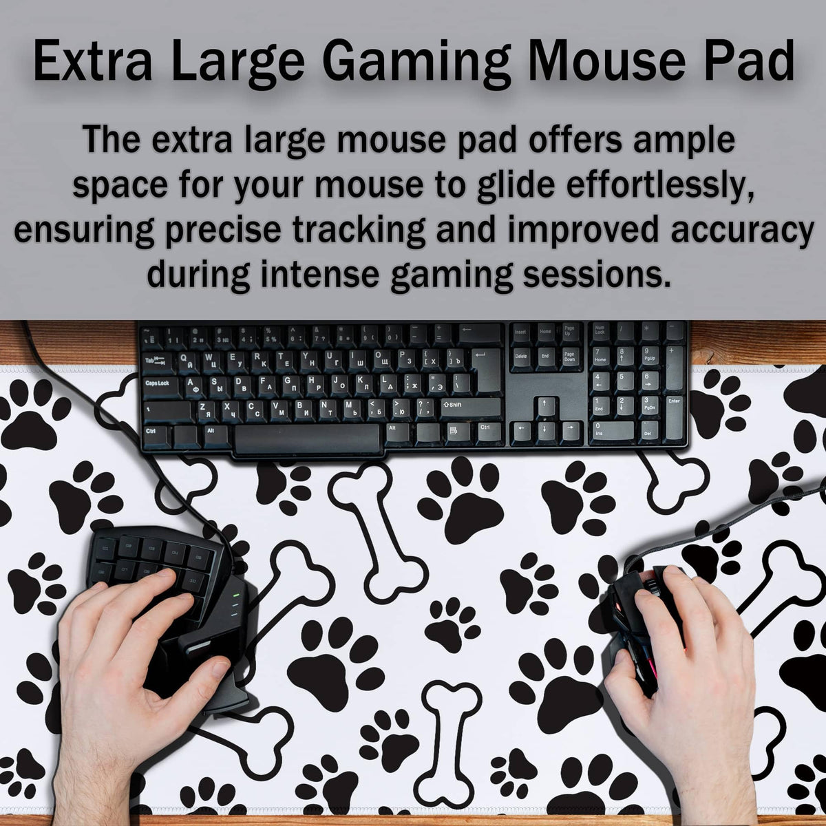 Samgula Desktop Mats Laptop Desk Mat Gaming Mouse Pad Extra Large Mouse Pads Computer Mats Office