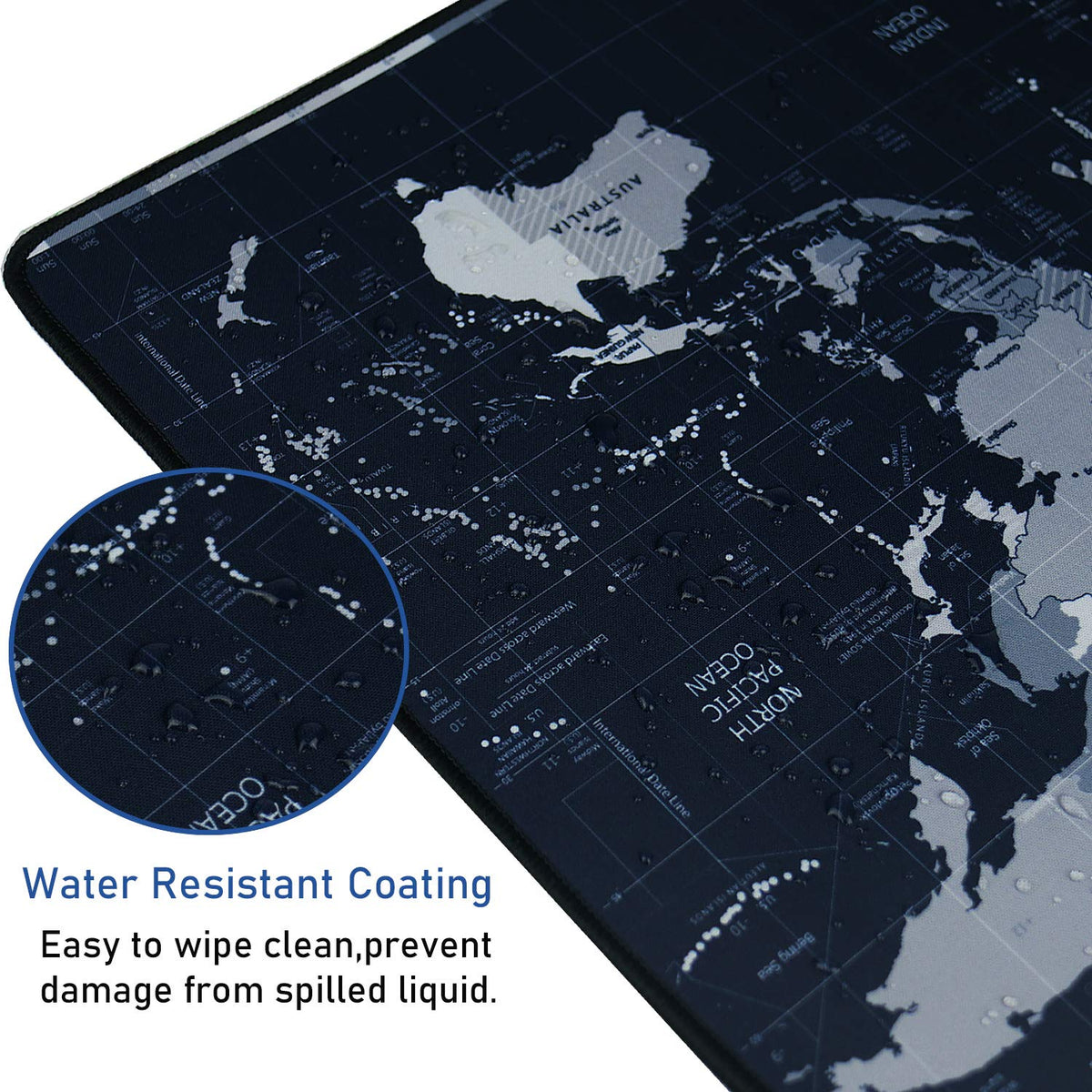 Gaming Mouse Pad, Non-Slip Spill-Resistant Large Extended Desk Mouse Pad