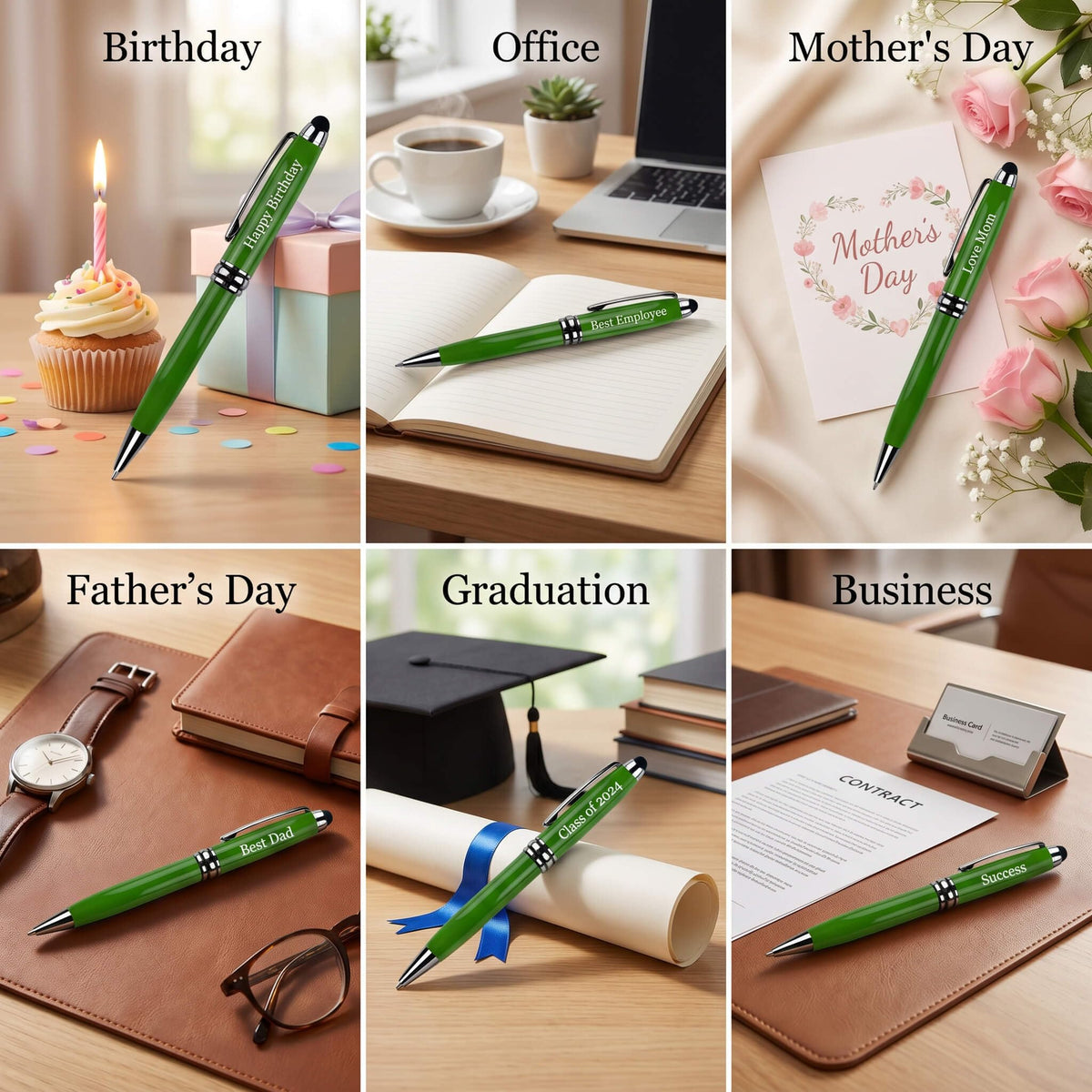 Custom Executive Pens-with Your Team Name or Slogan/Phone number/Address