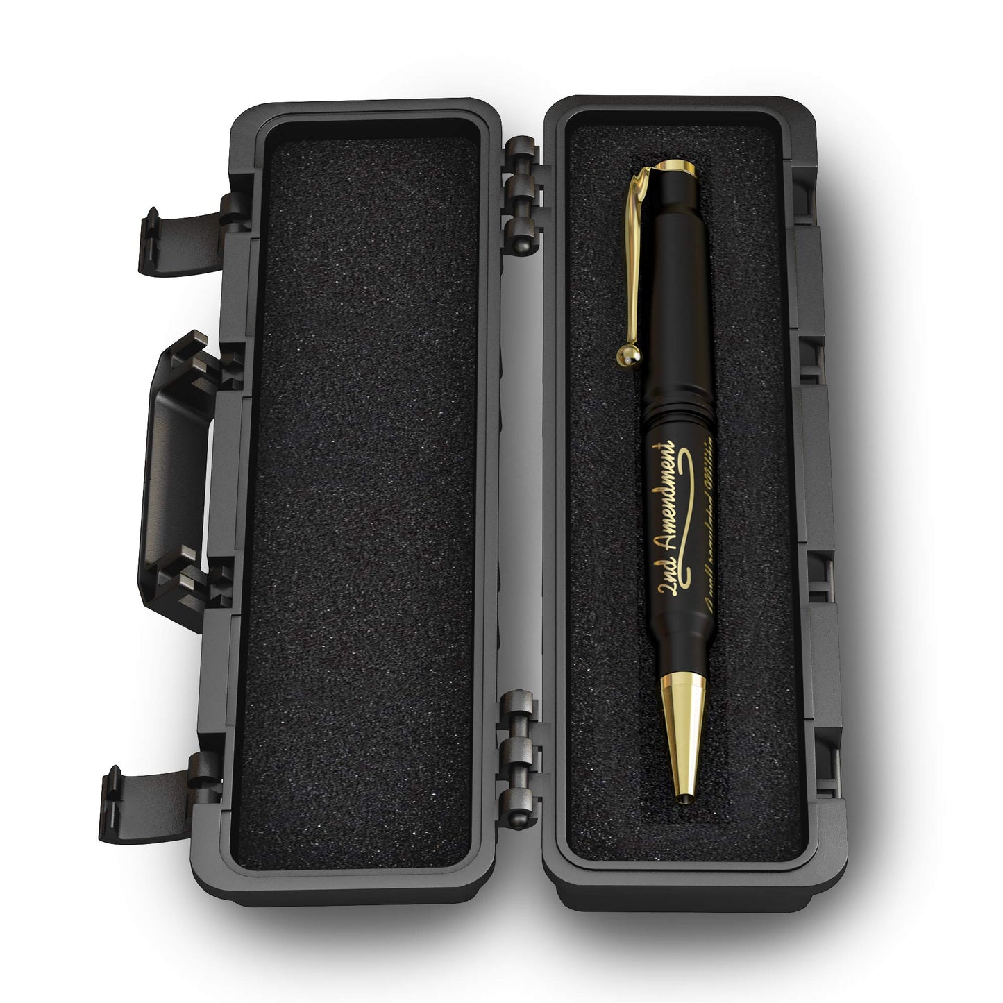 .308 Real Authentic Brass Casing Refillable Twist Pen - Tactical Gift Box - 2nd Amendment
