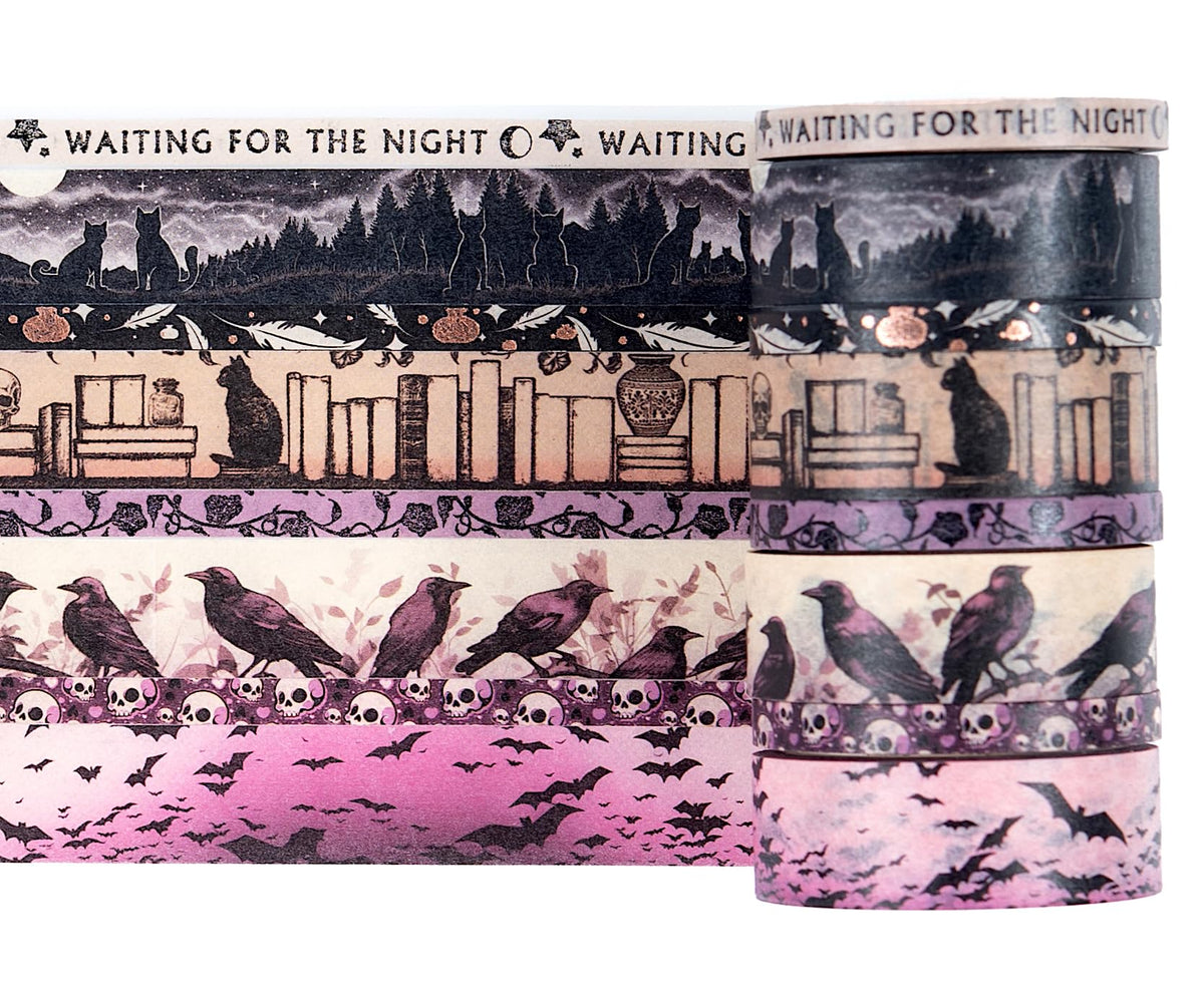 Conquest Waiting for the Night Washi Tape Bundle