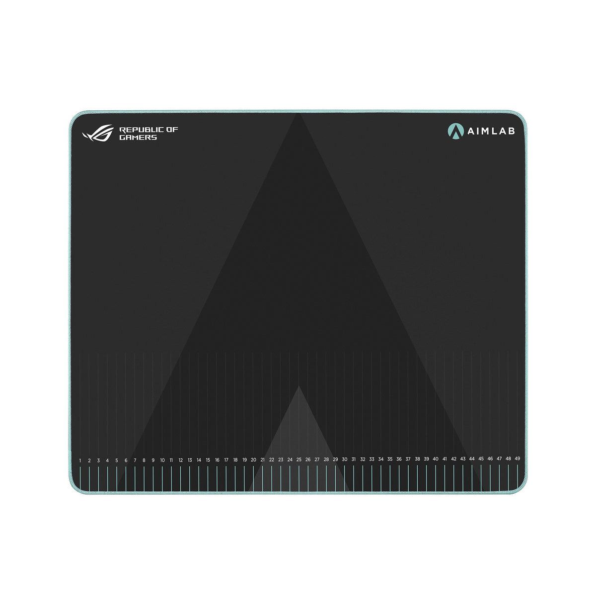 ASUS ROG Hone Ace Aim Lab Edition Gaming Mouse Pad – 19.9" x 16.5", Hybrid Cloth Surface, Aim Lab