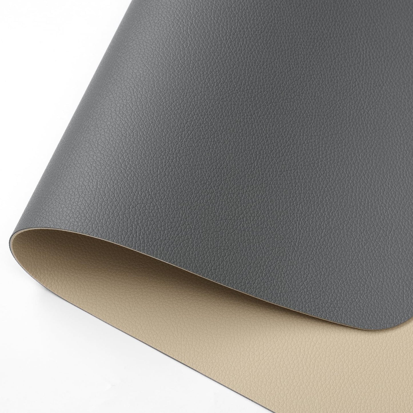Jumdast Dual Sided Desk Pad Faux Leather Desk Mat Large Mouse Pad