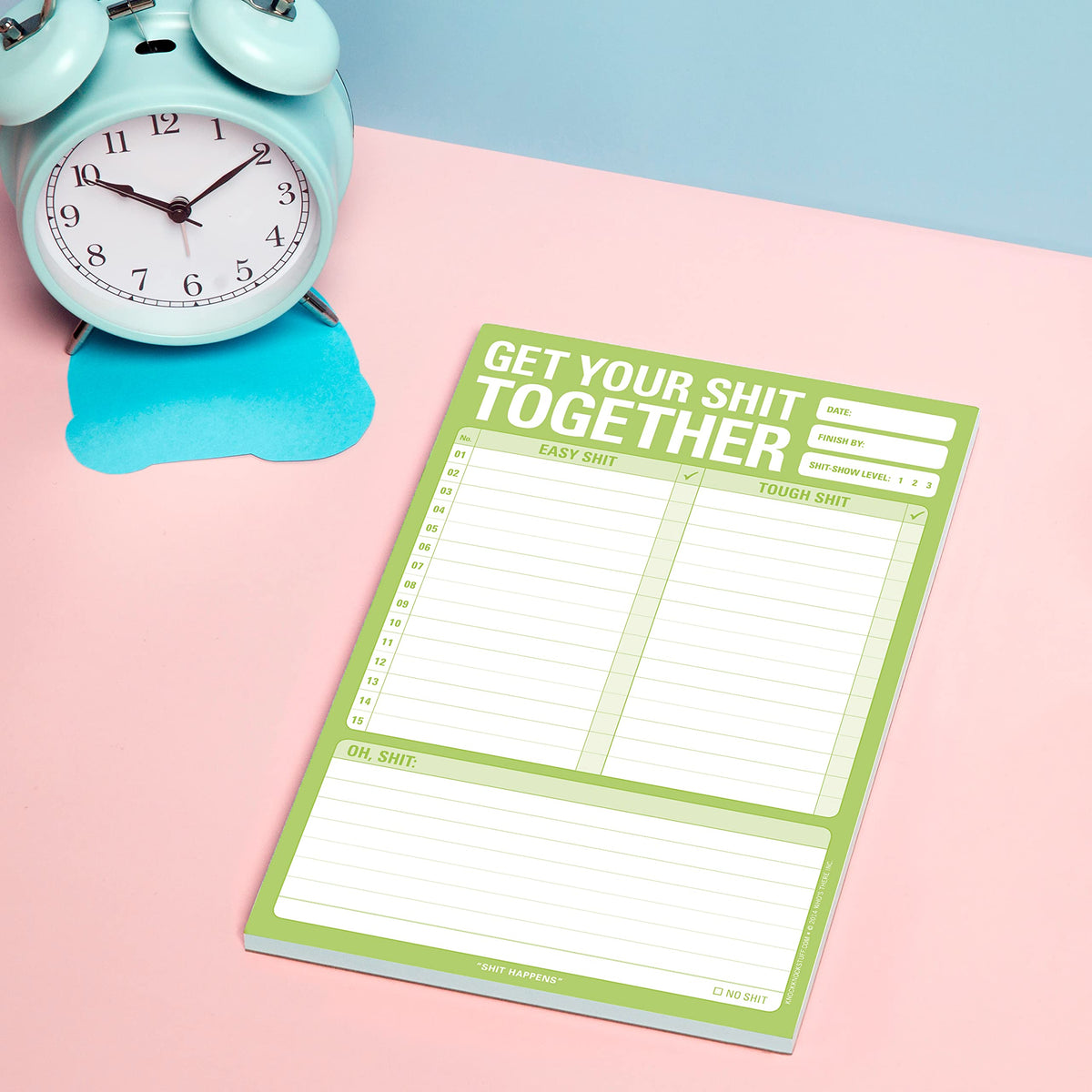 Knock Knock Get Your Shit Together Note Pad