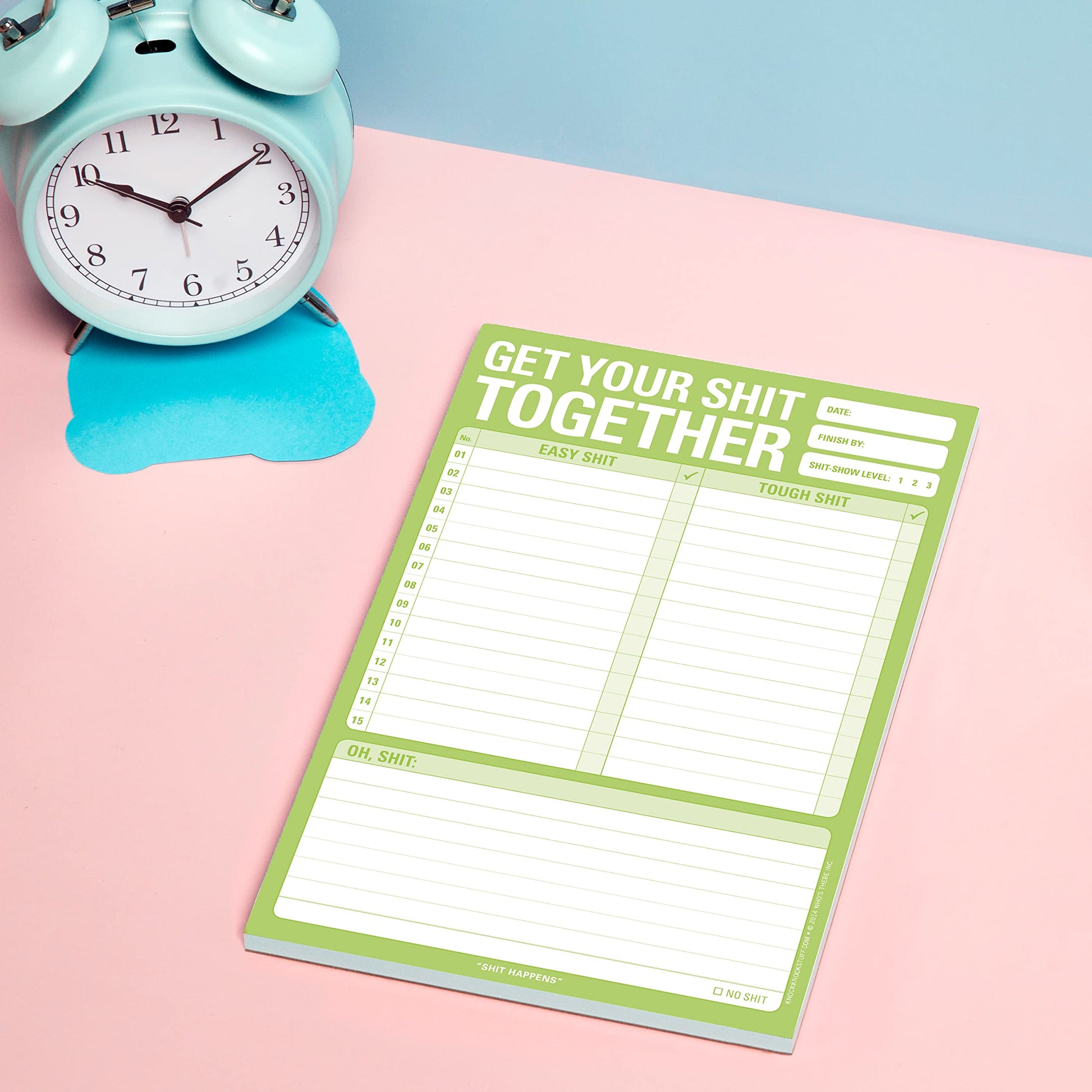 Knock Knock Get Your Shit Together Note Pad