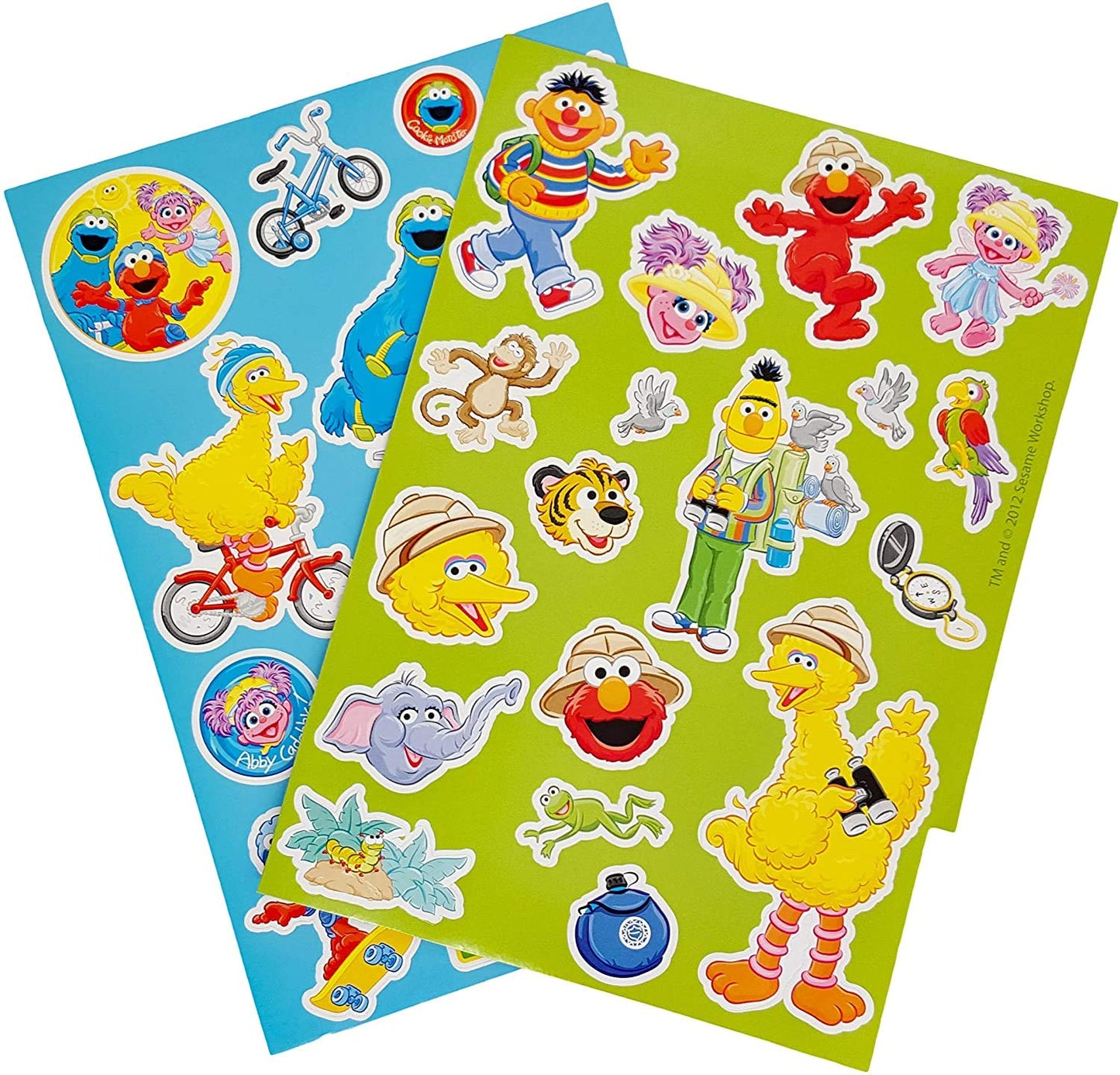 Sesame Street Educational Flash Cards for Early Learning. Set includes Colors, Shapes & More, ABCs
