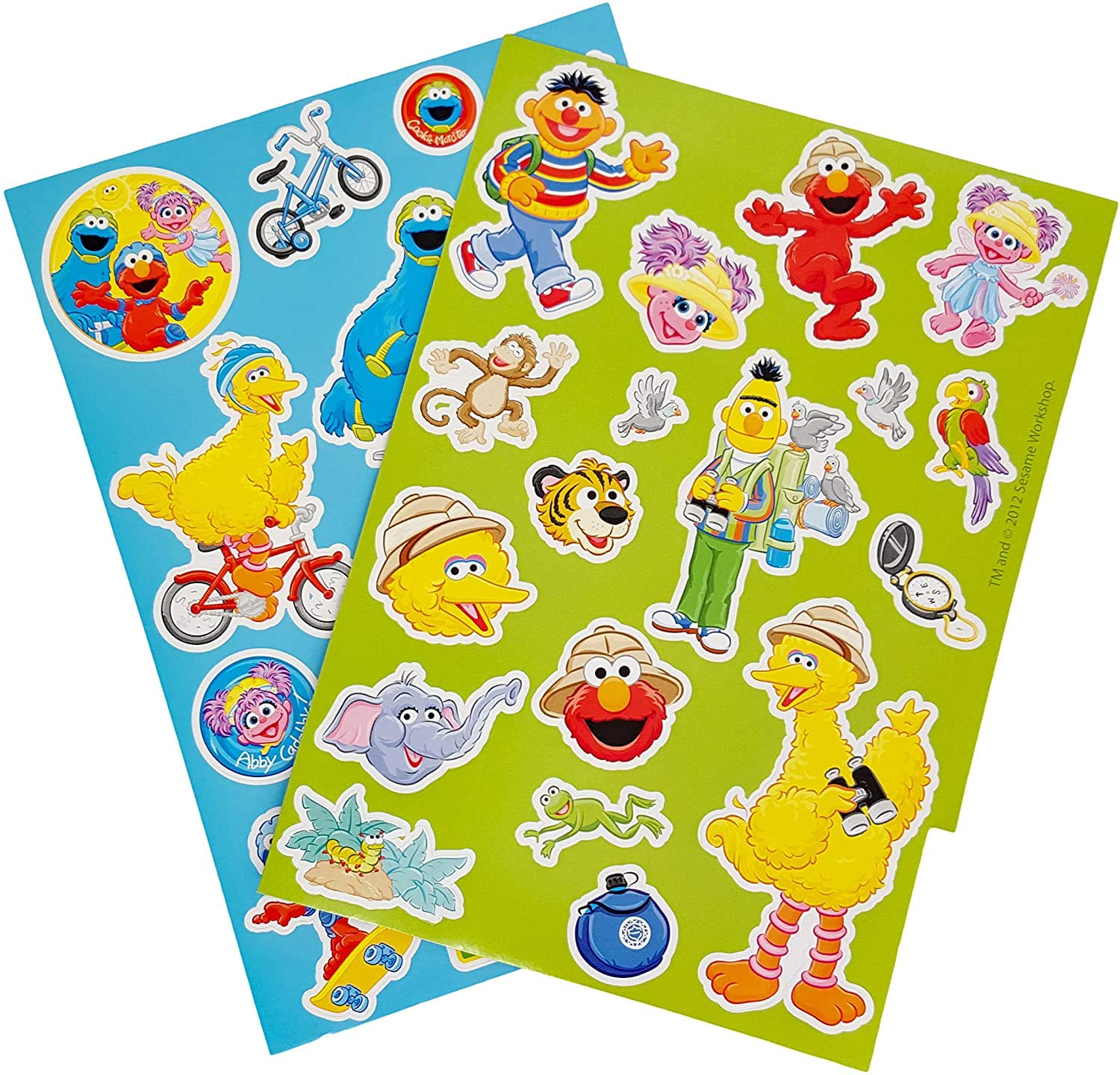 Sesame Street Educational Flash Cards for Early Learning. Set includes Colors, Shapes & More, ABCs