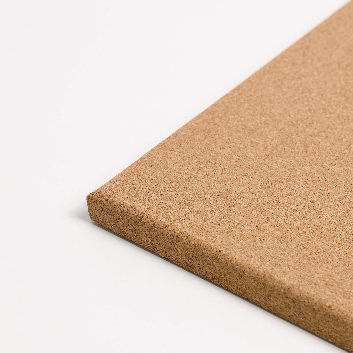 U Brands Bulletin Board Office Wall Decor, Frameless Cork Board, 14 x 14