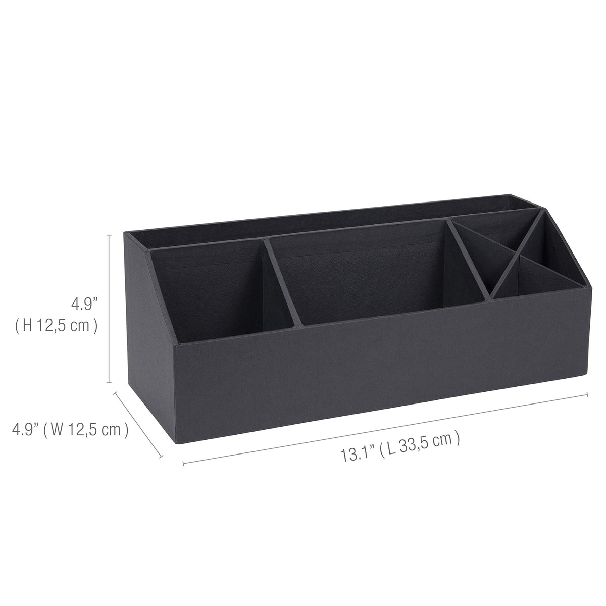 Bigso Elisa Desktop Organizer - Durable Office Desk Organizer with 7 Compartments for Office