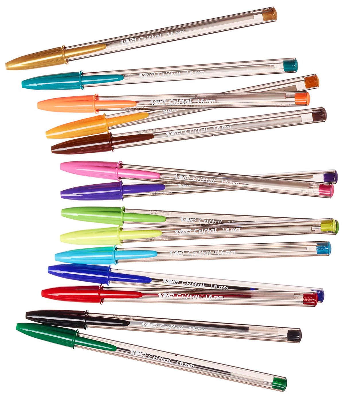 BIC CRISTAL MULTICO AST BOX27FS EU