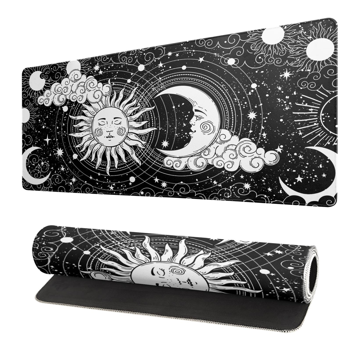 Magic Astrology Extended Big Mouse Pad Large, Gaming Mouse Pad Desk Pad,31.5x11.8 Inch Long
