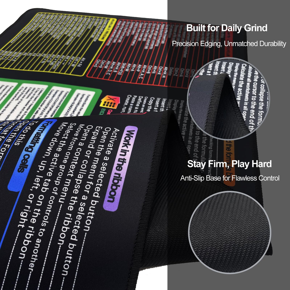 Cmhoo XXL Gaming Mouse Pad 35.4x15.7 Professional Large Mouse Pad & Computer Game Mouse Mat-90x40