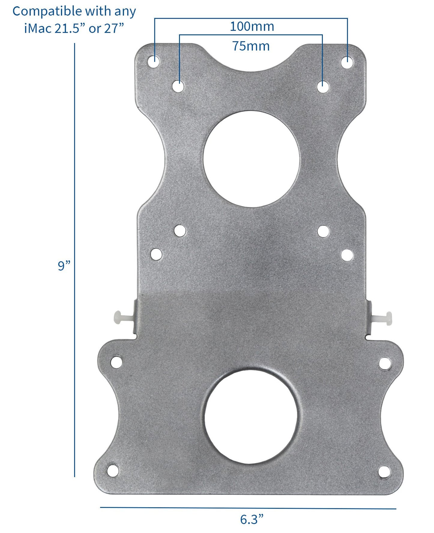 VIVO Adapter VESA Mount Kit, Bracket Set for Apple 21.5 inch and 27 inch iMac, Late 2009 to 2020