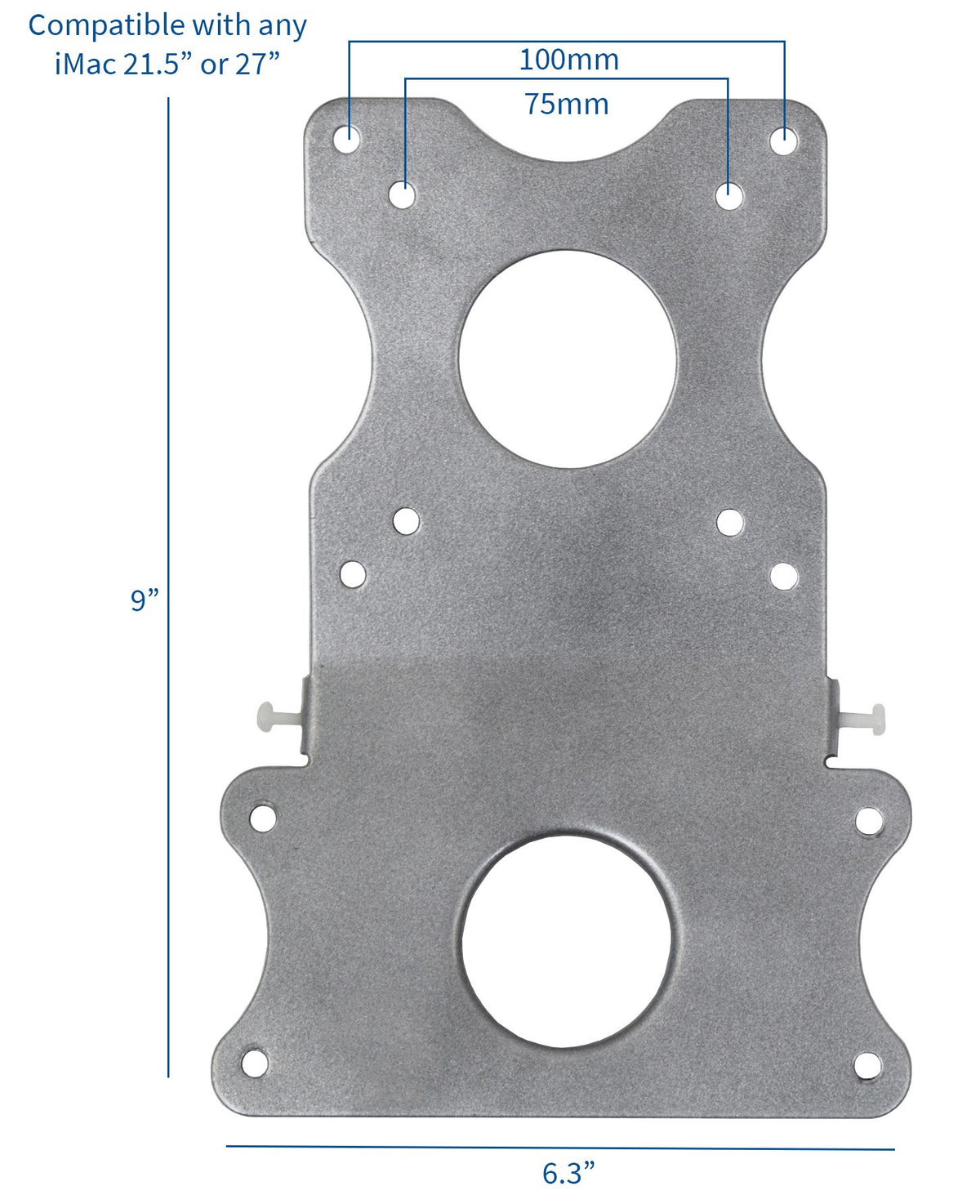 VIVO Adapter VESA Mount Kit, Bracket Set for Apple 21.5 inch and 27 inch iMac, Late 2009 to 2020