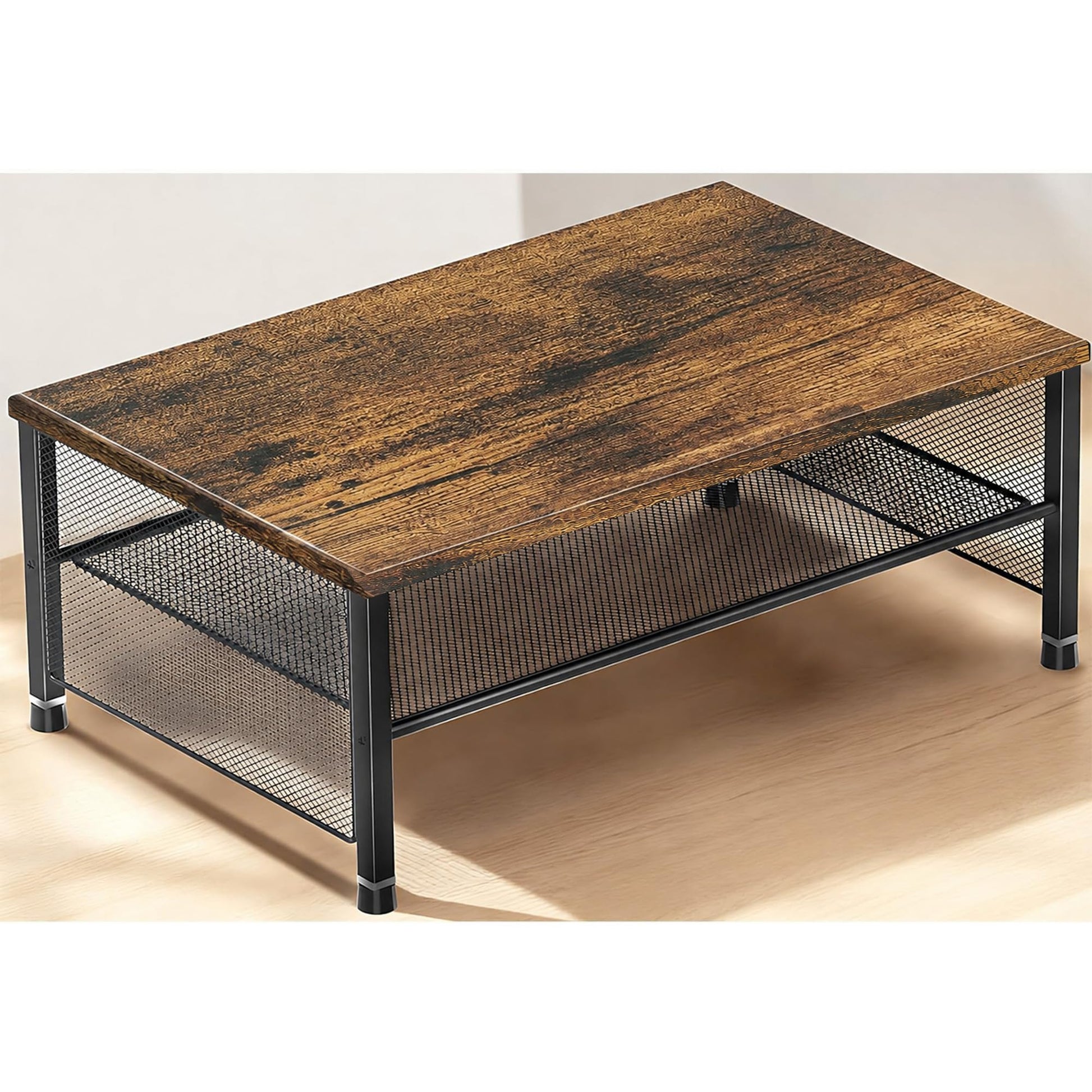 ECOLOVI 2-Tier Computer Monitor Stand Riser, Printer & Laptop Stand, Office Desk Accessories